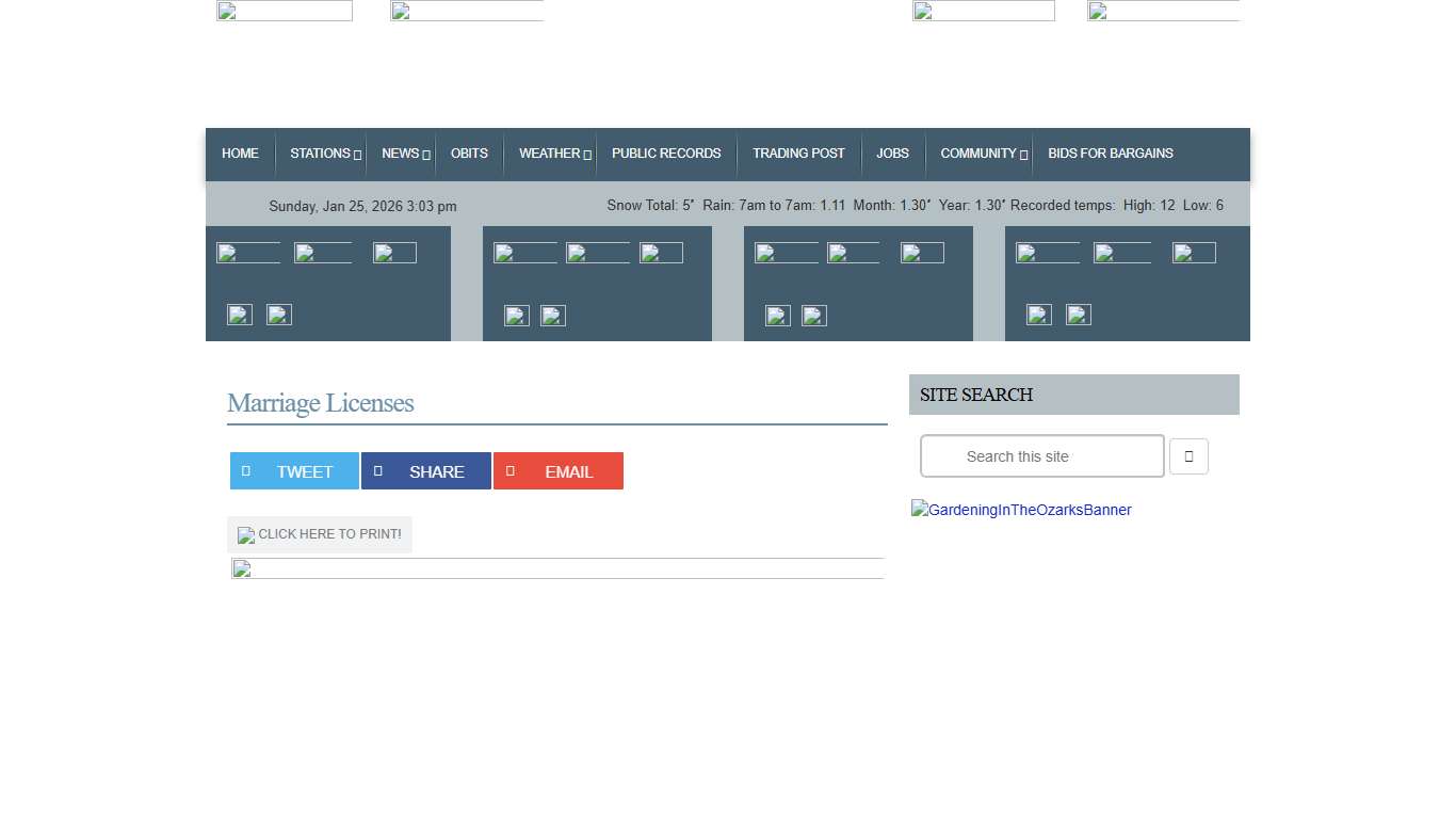 Marriage Licenses KTLO